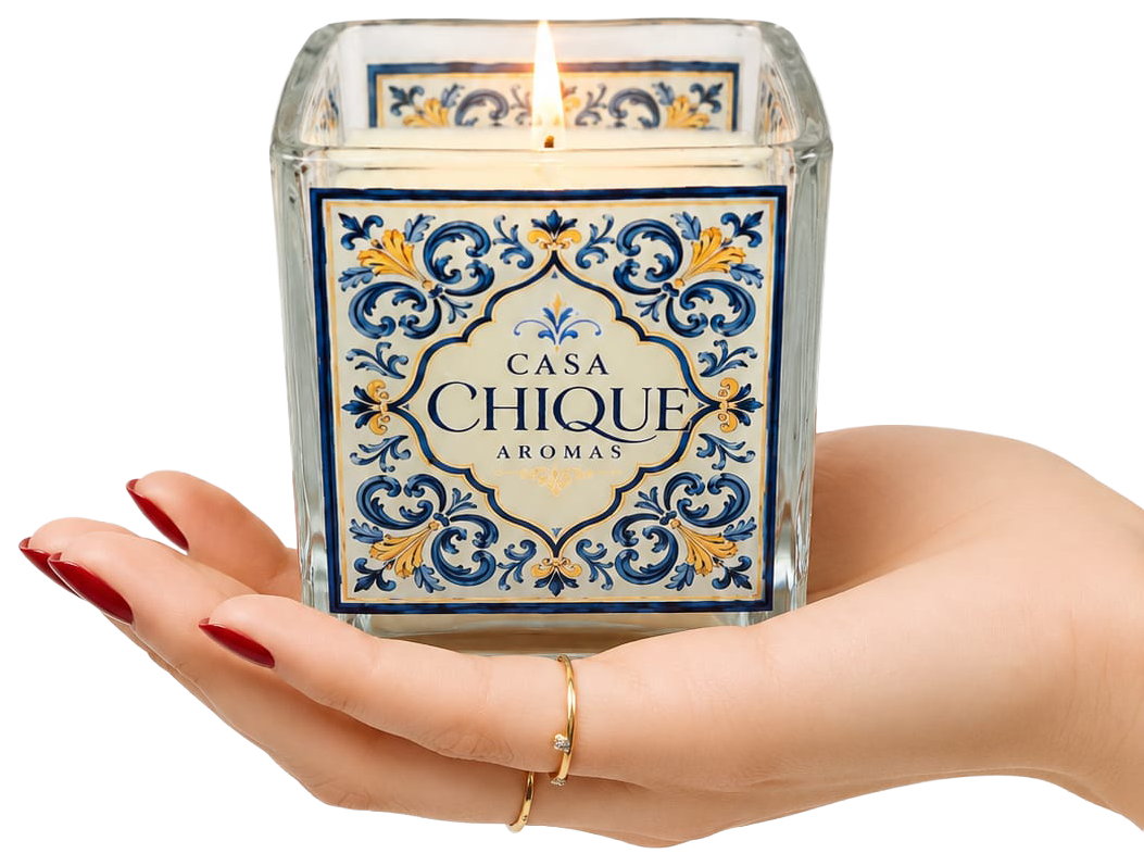 Produto Casa Chique Aromas flutuando